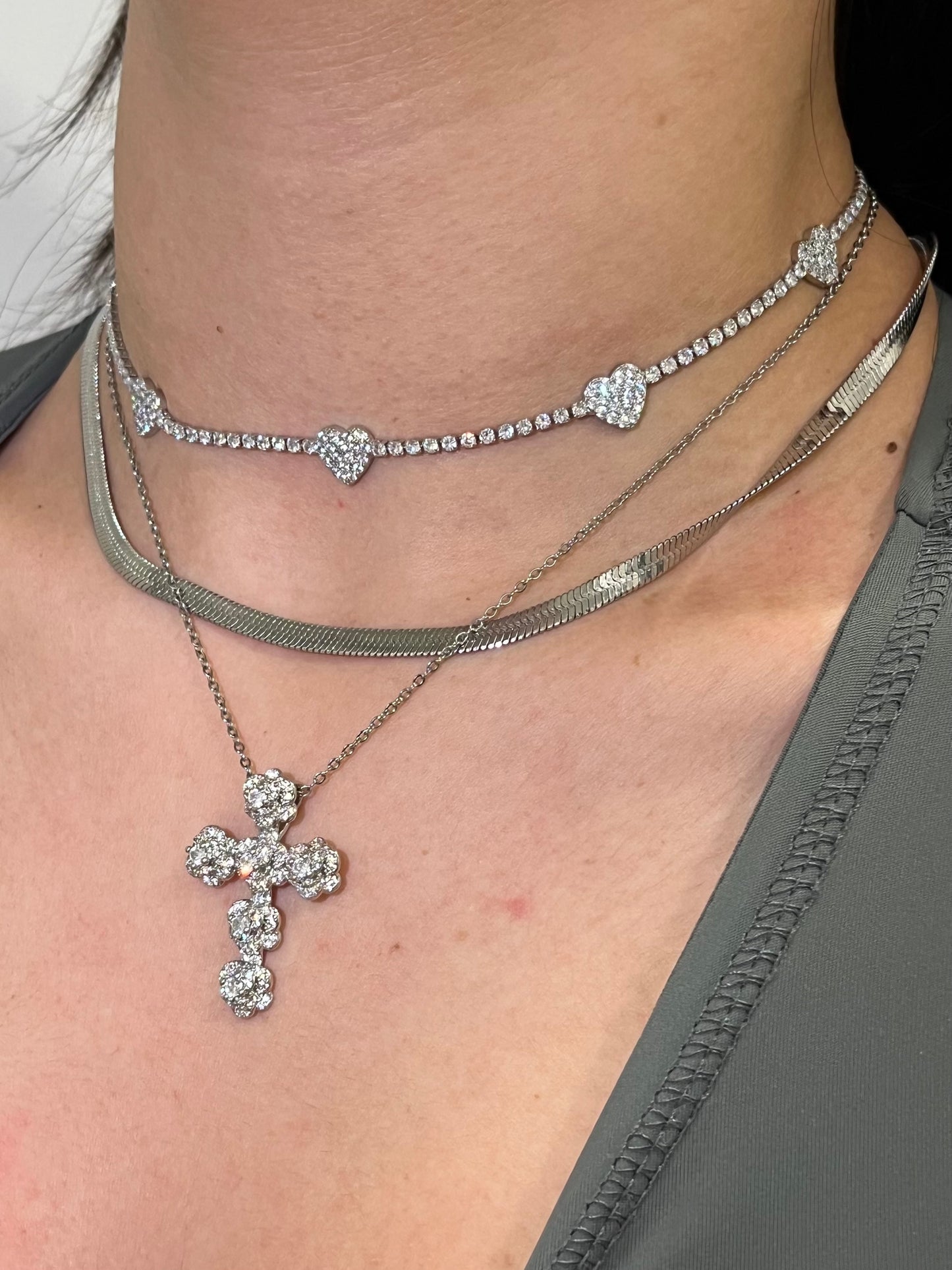 Collana Big Cross